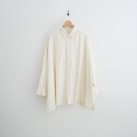 2025AW・人気完売品 Plage Light OX Poncho シャツ 25050922103130 2608-1538