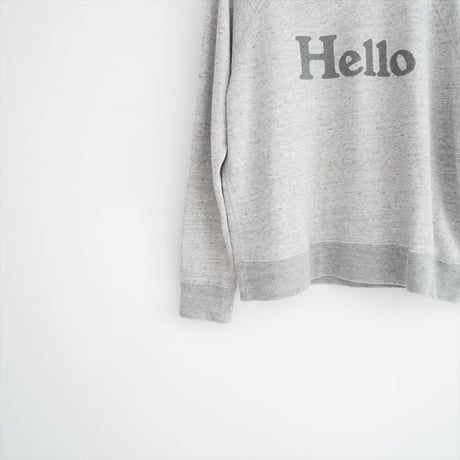 継続販売型 MADISONBLUE HELLO SWEAT L/S URAKE DYED MB224-7005 2607-1224