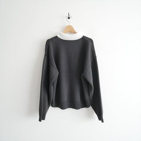 2026AW今季・人気完売品 未使用 AP STUDIO Polo-necked knit 26080586201030 2610-0336