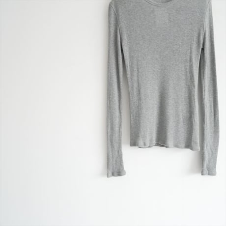DEUXIEME CLASSE ドゥーズィエムクラス / テレコ ロングスリーブ プルオーバー Tシャツ カットソー / 24070500801010 / 2510-1356