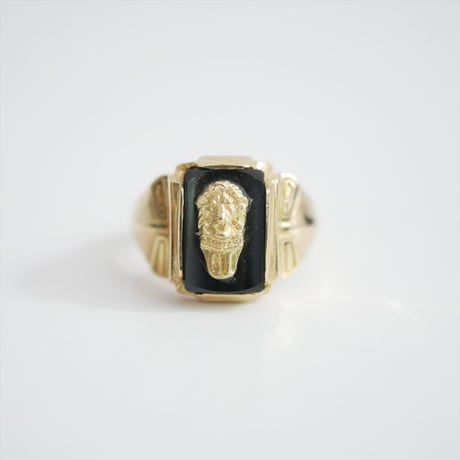 継続販売品 AP STUDIO購入品 GIGI K18 Helios college leo ring 25091587001410 2609-0162