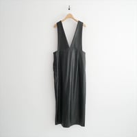 HPS別注 SACRA / SYNTHETIC LEATHER ジャンパースカート / 124610042 2603-1287