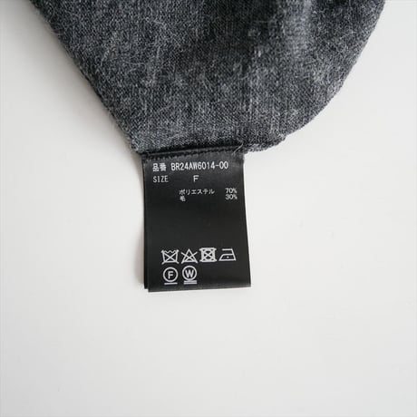 BRILL ブリル / シアーVネックプルオーバー ニット / BR24AW6014 / 2601-0652