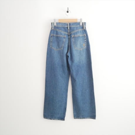 POLO RALPH LAUREN クロップド ワイドレッグ ジーンズ 2608-0517