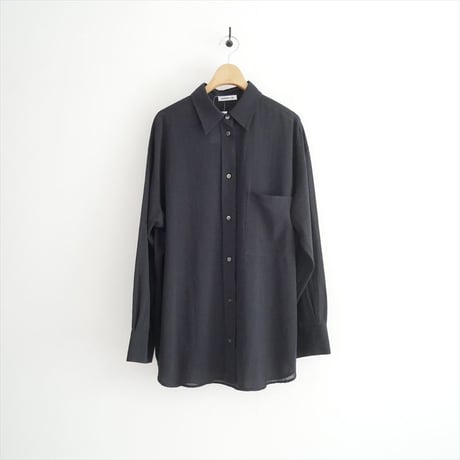 2025AW・人気完売品 DEUXIEME CLASSE同型お取扱い AP STUDIOCotton Sheer Wash シャツ 25050500806030 2608-0192