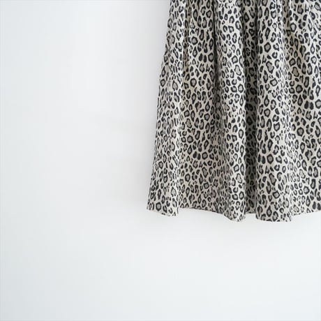 2025AW・人気完売品 岡本敬子さんコラボ Harriss レオパードスカート OL252-42032 2605-0939