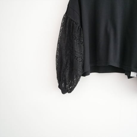 MUSE de Deuxieme Classe別注 H REMAKE LACE BALOON Tシャツ 24070521006730 2607-0864