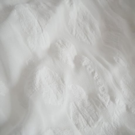 2026SS・人気完売品 未使用 SPICK&SPAN HYU フラワージャガードブラウス 26051200900020 2608-0217