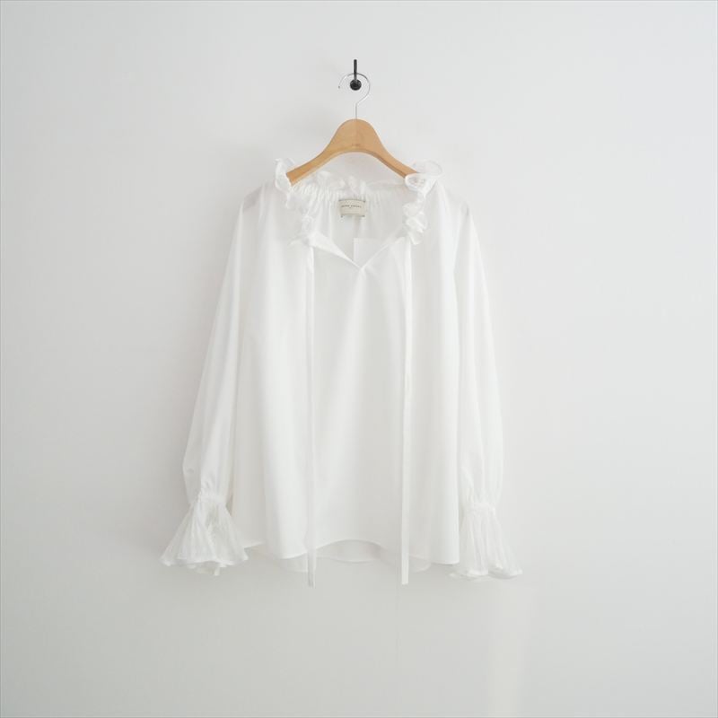 UNITED ARROWS レースプリーツ フリル ブラウス 15211991488 2605