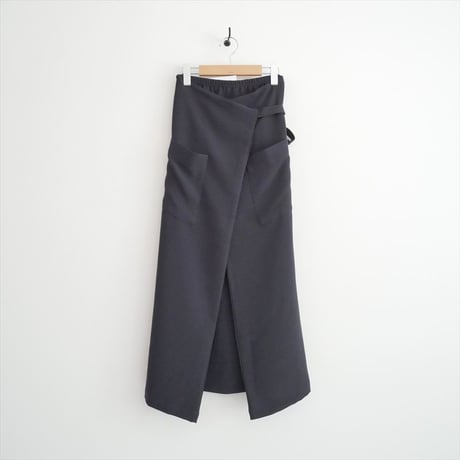 2026SS今季 未使用 COGTHEBIGSMOKE MINA DOUBLE WRAP SKIRT 14502-249-1316-1 2607-0533