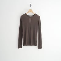 2025AW・人気完売品 DEUXIEME CLASSE / TOTAN Sheer Tシャツ / 25070500805030 2603-0021