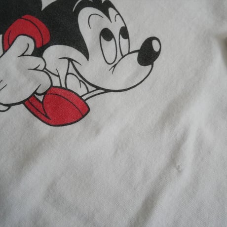 2025SS・人気完売品 6 ROKU BEAUTY&YOUTH MICKEY/Tシャツ 2607-0704