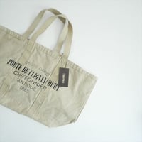 2026SS今季・人気完売品 未使用 L'Appartement別注 J.J.MERCER TOTE BAG（L） 26092570003510 2607-0642
