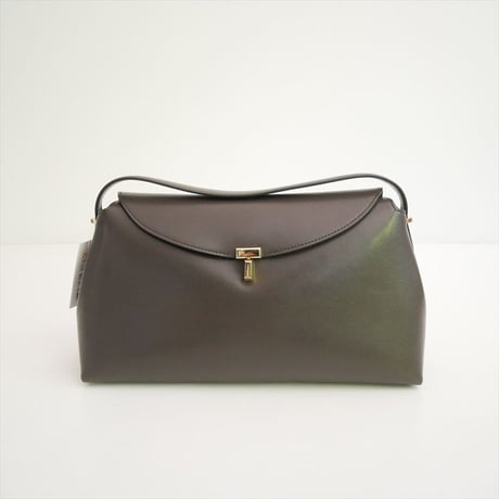 継続販売品 TOTEME T-Lock leather top handle 2609-0966