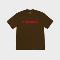 Skate Logo Tee (Dark Brown)