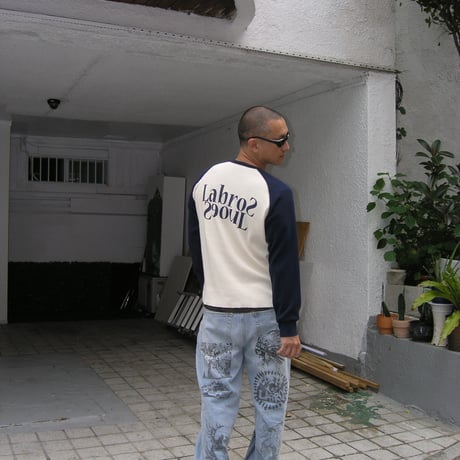 Printed Jeans (Light Indigo)