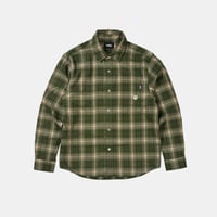 Ben Plaid Shirts (Olive)