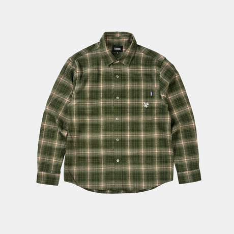 Ben Plaid Shirts (Olive)