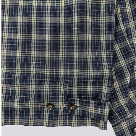 Plaid Buena Jacket (Navy/Wine)