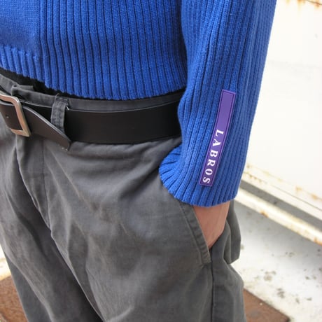 Track Zip Sweater (Blue)