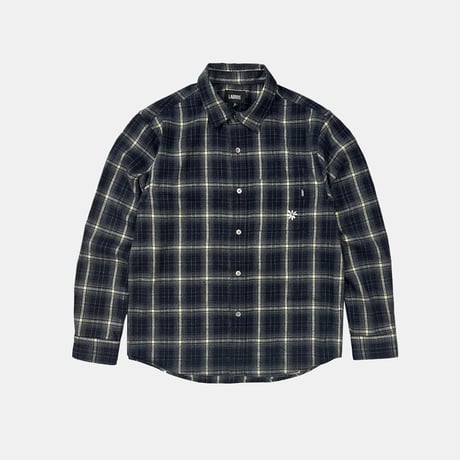 Ben Plaid Shirts (Navy)