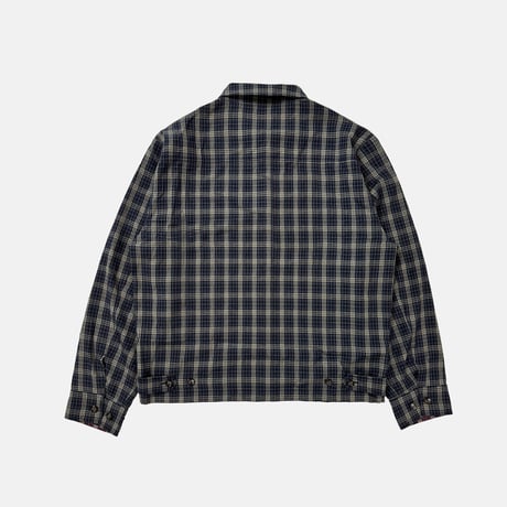 Plaid Buena Jacket (Navy/Wine)