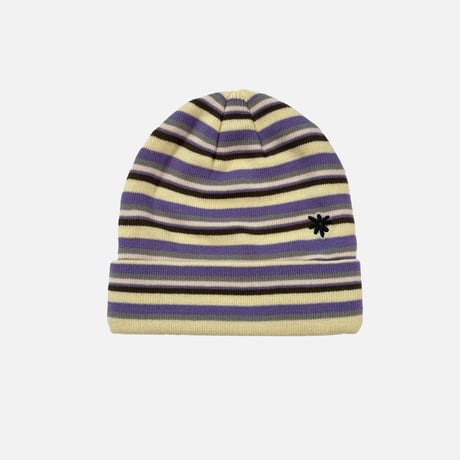 Symbol Logo Stripe Beanie (Lavender)