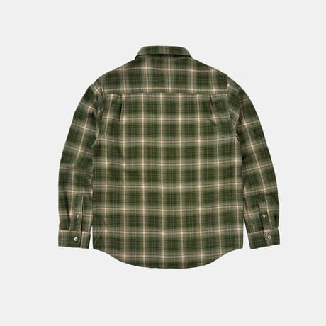 Ben Plaid Shirts (Olive)