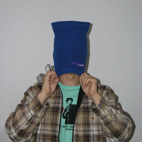 Plada Fleece Neck Warmer Beanie (Blue)