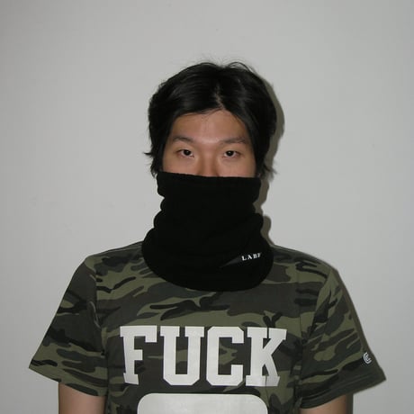 Plada Fleece Neck Warmer Beanie (Black)