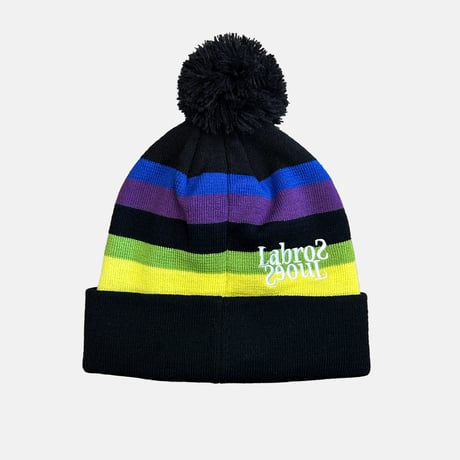 714 Pom Beanie (Black)