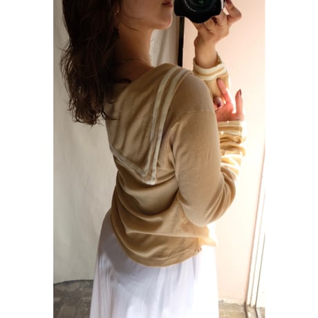 70's sailor collar tops