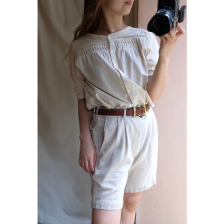 ivory blouse
