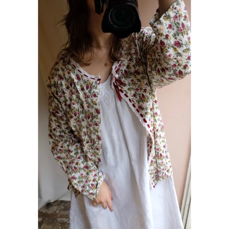 flower cardigan