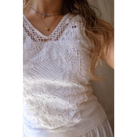 white design tank top