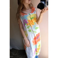 colorful flower one-piece