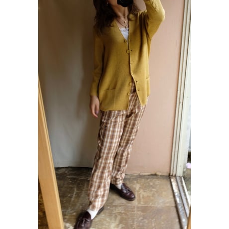tartan check pants