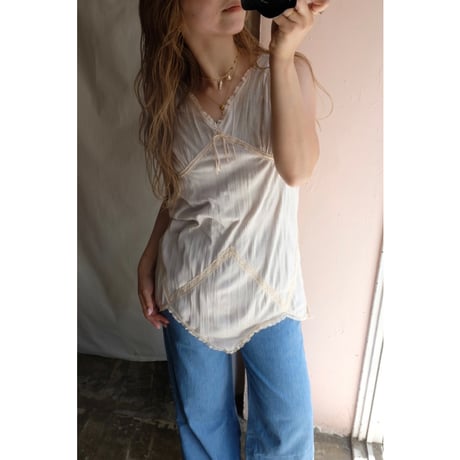 ivory tank top