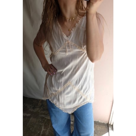 ivory tank top
