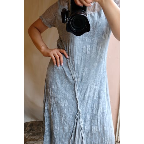 ice blue one-piece