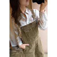 olive green overall