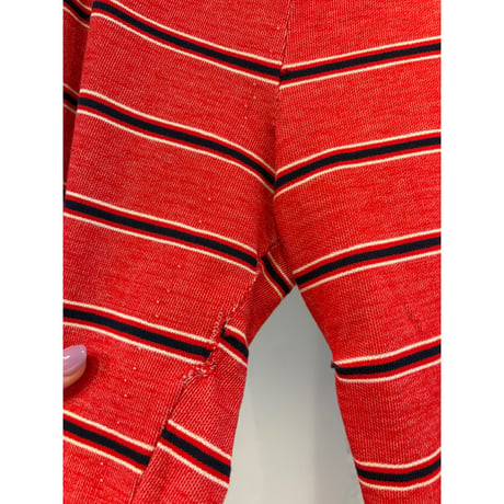 red border pants