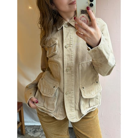 beige jacket