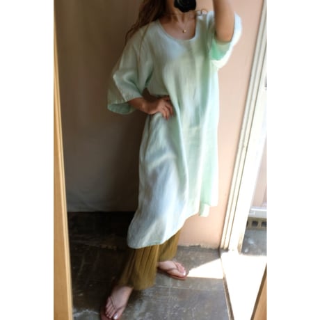 mint green one-piece