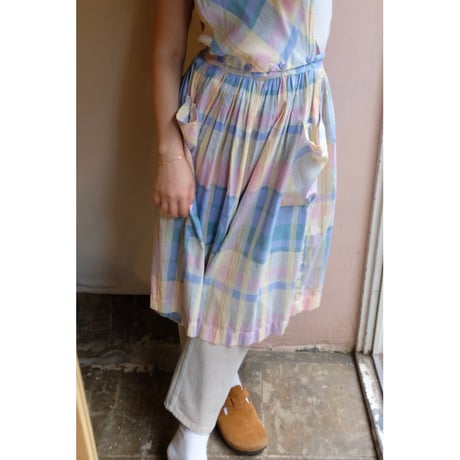pastel color one-piece