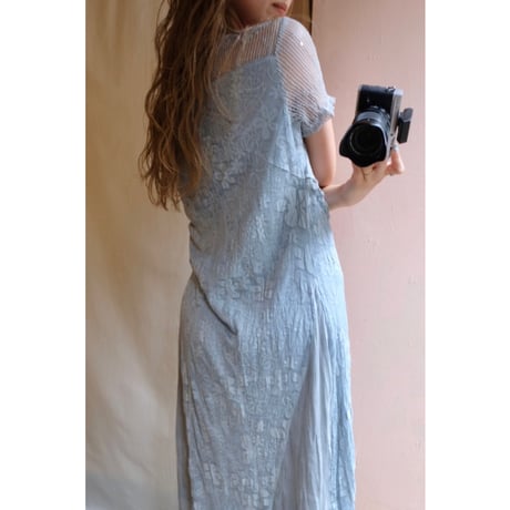 ice blue one-piece