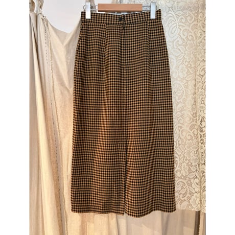houndstooth skirt