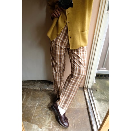 tartan check pants