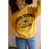 mustard yellow sweat