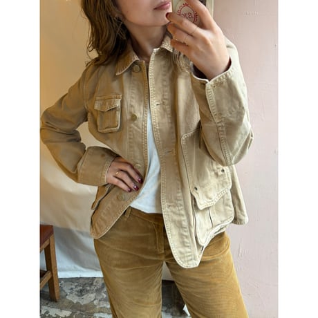 beige jacket